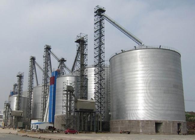 会理大型钢板库构造参数及水泥储存质量